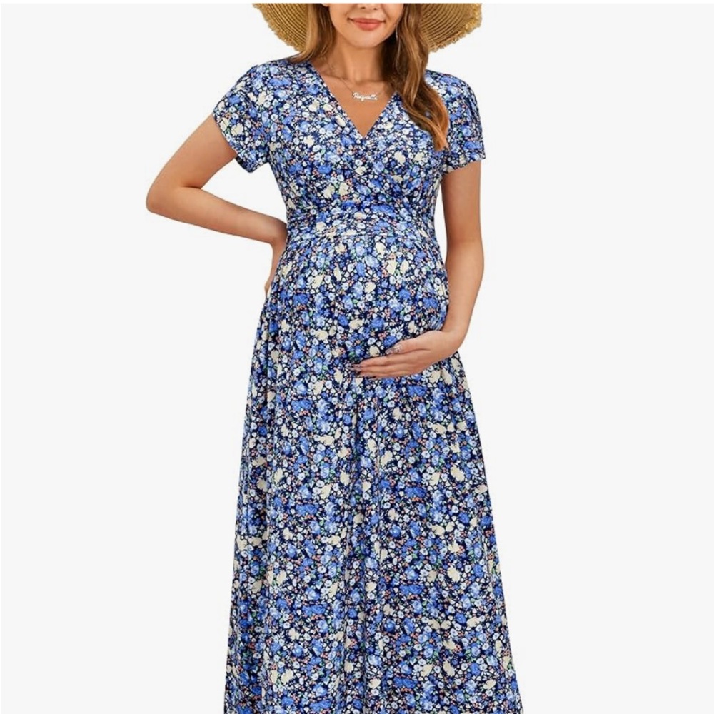 Amazon Maternity Maxi Dress